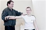 horizontale abductie met scapula controle